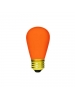 11W - S14 - Ceramic Orange - 130 Volt - Medium Base - Sign Lamps - Symban
