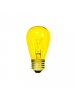 11W - S14 - Transparent Yellow - 130 Volt - Medium Base - Sign Lamps - Symban