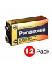 Panasonic 6LF22XWA/C - 9 Volts - Industrial Alkaline Battery - 12 PACKS