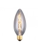 40 Watt - Vintage Bulb - CA10 Decorative Chandelier - 3.80 Inch Length - Candelabra E12 Base - Z-Shape Filament - Clear 40 Watt - Vintage Bulb - CA10 Decorative Chandelier - 3.80 Inch Length - Candelabra E12 Base - Z-Shape Filament - Clear