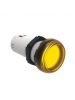 Lovato LPMLA5 - Ø22mm LED Integrated Monoblock Pilot Light - Steady Light - Yellow - 12VAC/DC
