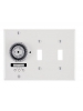 Intermatic KM2ST-3G - 24 Hr. In Wall Mechanical Timer - SPST - 3 Gang Toggle - 20 Amp - 120 Volt - White