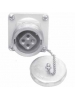 Arktite AR1038 - Receptacle with Threaded Cap - 100A 600V 2W 3P - Grounding Style 2