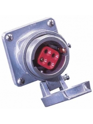Arktite AR1041 - Receptacle with Spring Door - 100A 600V 4W 4P - Grounding Style 1