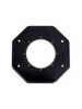 Intermatic WP213 - Specialty Wall Plate - Double Gang Round Insert - Black