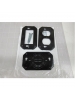 Intermatic WP17 - Specialty Wall Plate - Single Gang Flexi Guard GFCI Toggle Switch Insert - Black
