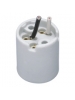 4KV Medium E26 Porcelain socket c/w Bushings & Leads