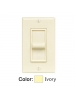 Leviton 6627-1I - SureSlide Full Range Electro-Mechanical - 5 A - 120 VAC 60Hz - Single-Pole - Slide Fan Speed Control - Ivory