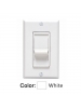 Leviton 6627-1W - SureSlide Full Range Electro-Mechanical - 5 A - 120 VAC 60Hz - Single-Pole - Slide Fan Speed Control - White