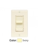 Leviton 6629-3I - SureSlide Quiet Step Electro-Mechanical - 1.5 A - 120 VAC 60Hz - 3-Way - Slide Fan Speed Control - Ivory