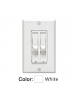 Leviton 6630-W - SureSlide Electro-Mechanical - 1.5 A - 300W Incandescent - 120 VAC 60Hz - Single-Pole - Slide Combo Fan Speed Dimmer Control - White