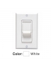 Leviton 6631-LW - SureSlide Electro-Mechanical Incandescent Slide Dimmer - 600W - 120 VAC 60Hz - Single-Pole - Illuminated - White