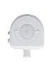 Leviton OSFHD-IAW - Passive Infrared Occupancy Sensor - Alternating Dual Relays - Interchangeable Adjustable Lenses - LED - White