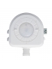 Leviton OSFHD-ITW - Passive Infrared Occupancy Sensor - Dual Relays - Interchangeable Adjustable Lenses - Bright Green LED - White
