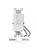 Leviton AFSW1-W - 15 A Switch - 20 A Feed-Through - 125 V OBC AFCI with Switch - Monochromatic - White