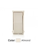 Leviton DSKIT-T - Decora Rocker Slide color change kit with locator light - Almond