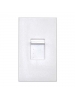 Lutron NT-1500-WH Nova T Incandescent Dimmer Single-Pole 1500W Slide-to-Off Dimmer, White Color