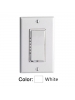 Leviton MDI06-1LW - 600W - 120 V - Single-Pole & 3-Way - Mural Preset Digital Incandescent Rocker Dimmer - White