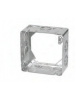 VISTA -20245-  2 1/8" Deep Square extension box w/knocouts