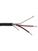 Direct Burial Multi-Cond. Shld. - 6c 22awg 7x30 Stranded - Black - 300 Meters