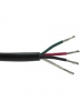 Direct Burial Multi-Cond. Shld. - 3c 18awg 16x30 Stranded - Black - 300 Meters