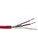 Plenum BACnet RS485 Low-Cap Raspberry - 1p 22awg 7x30 Stranded - CSA CMP FT-6 - Raspberry - 300 Meters
